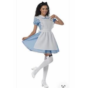 Women’s Alice in Wonderland-inspired outfit/costume, XL New